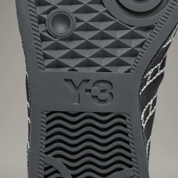 adidas Y3 Nizza Low Lace Up Mens Black Sneakers Casual Shoes IF2041 Size 10 NEW - Picture 10 of 10